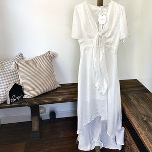 Esther & Co White Dress